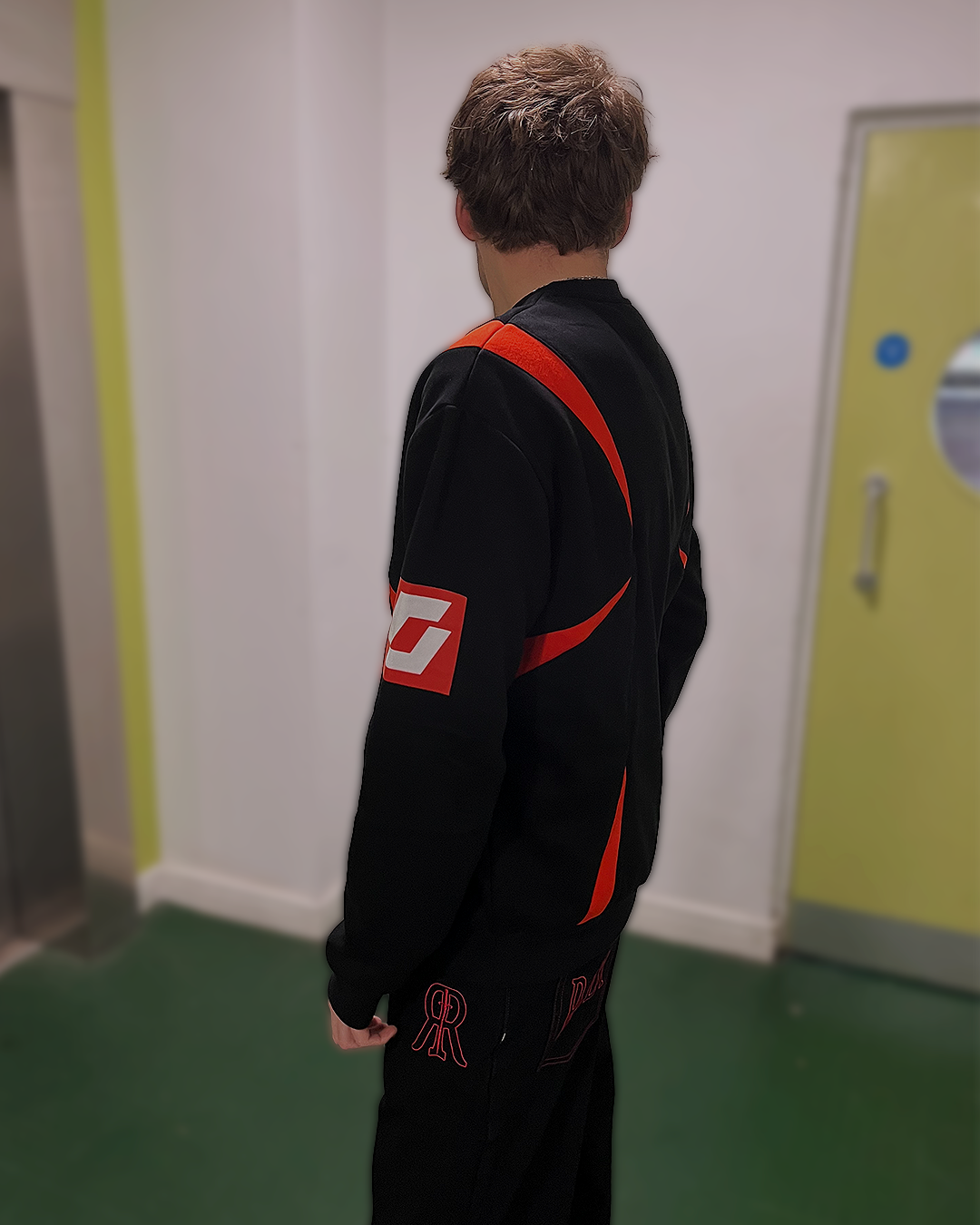 Radicals Football Sweatshirt - Black and Red