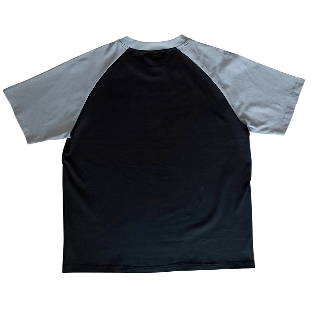 Radicals Raglan Tee - Black and Grey