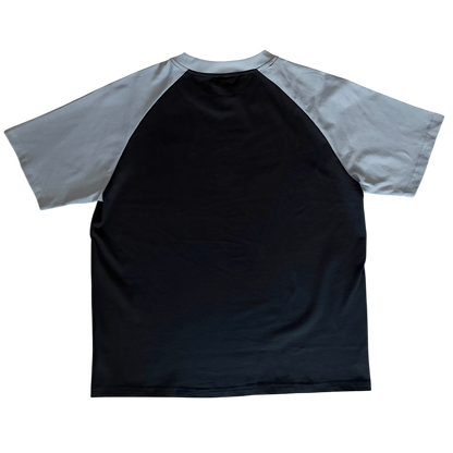 Radicals Raglan Tee - Black and Grey