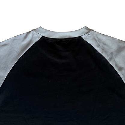 Radicals Raglan Tee - Black and Grey