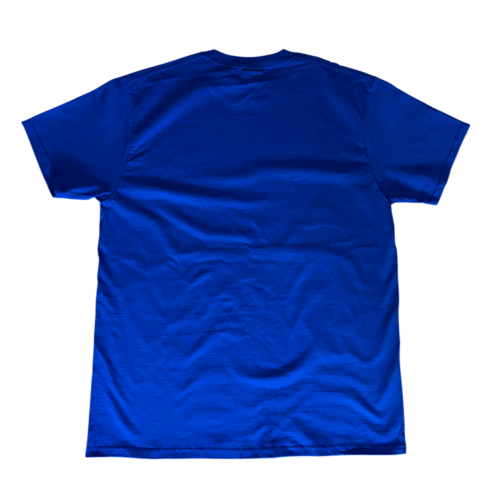 Radicals Logo Tee - Blue and Pure White