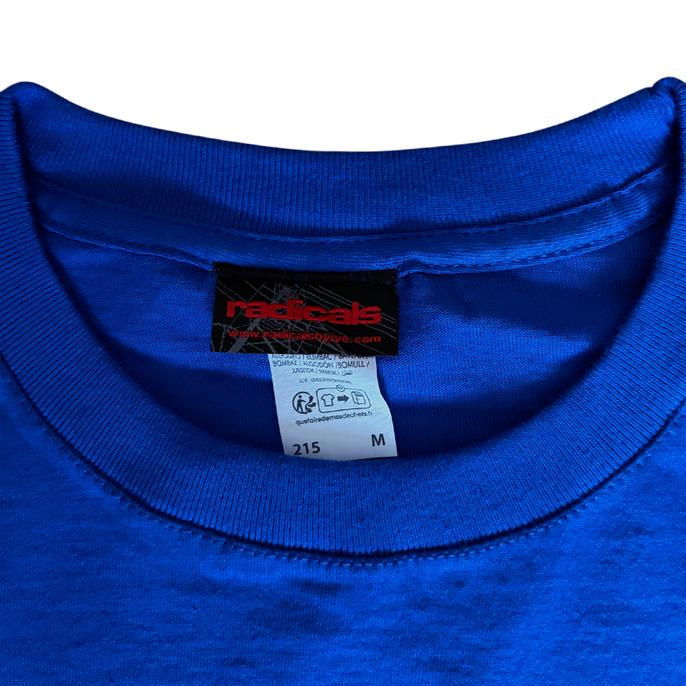 Radicals Logo Tee - Blue and Pure White