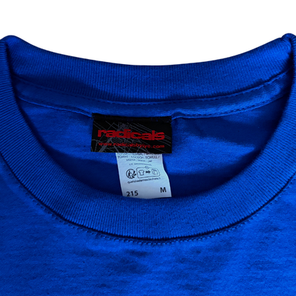 Radicals Logo Tee - Blue and Pure White