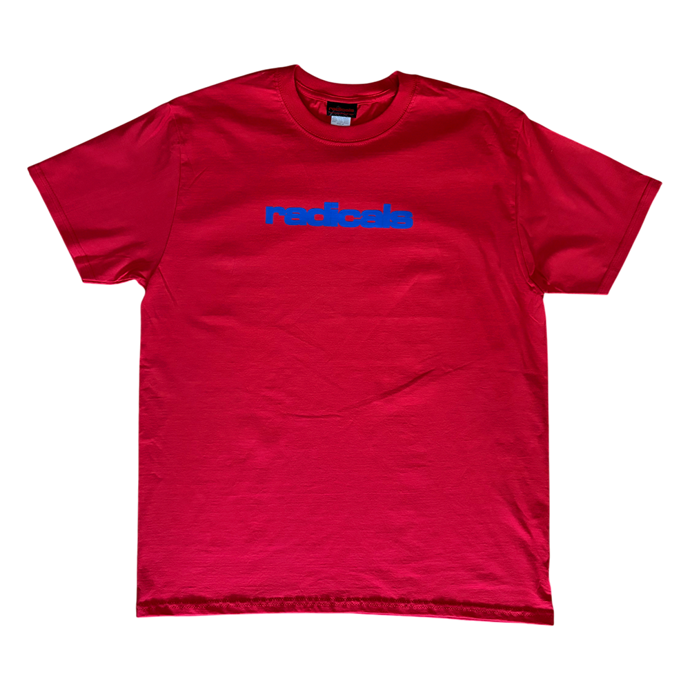 Radicals Logo Tee - Red and Royal Blue