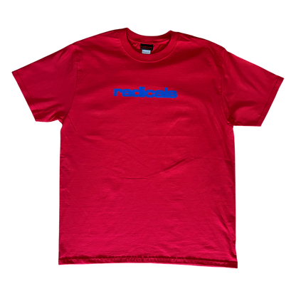 Radicals Logo Tee - Red and Royal Blue