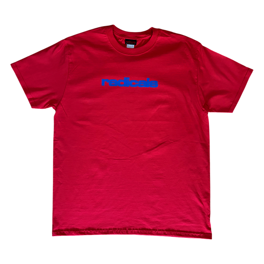 Radicals Logo Tee - Red and Royal Blue