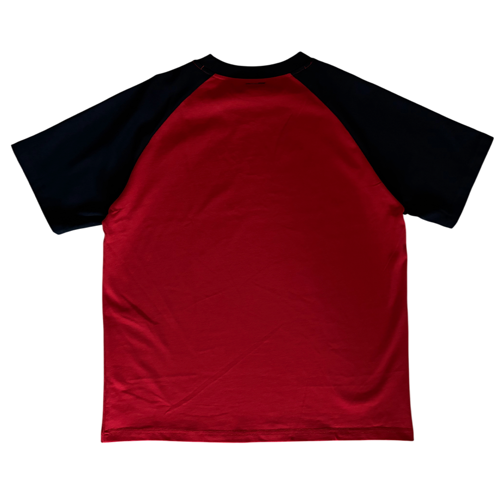 Radicals Raglan Tee - Red and Black
