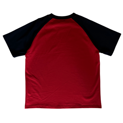 Radicals Raglan Tee - Red and Black