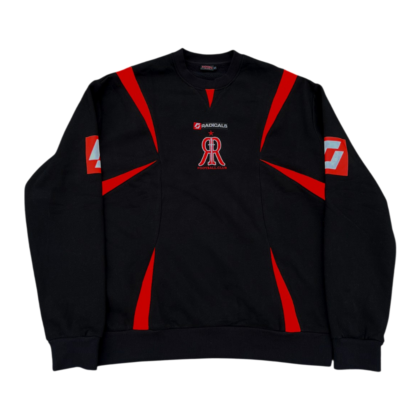 Radicals Football Sweatshirt - Black and Red