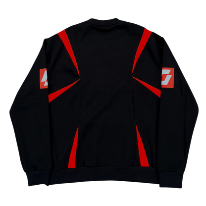 Radicals Football Sweatshirt - Black and Red