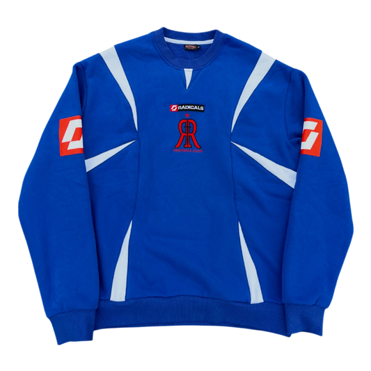 Radicals Football Sweatshirt - Blue and White