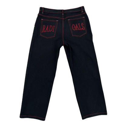 Radicals Red Stitch 15oz Denim