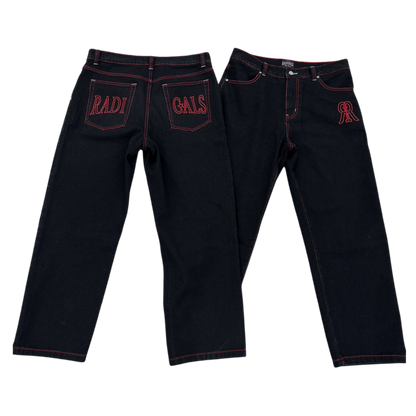 Radicals Red Stitch 15oz Denim