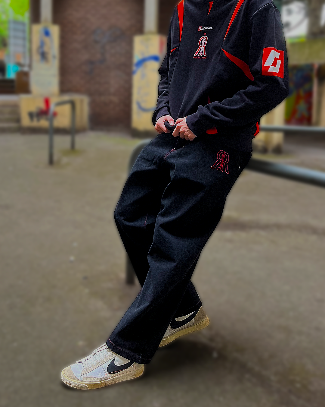 Radicals Red Stitch 15oz Denim