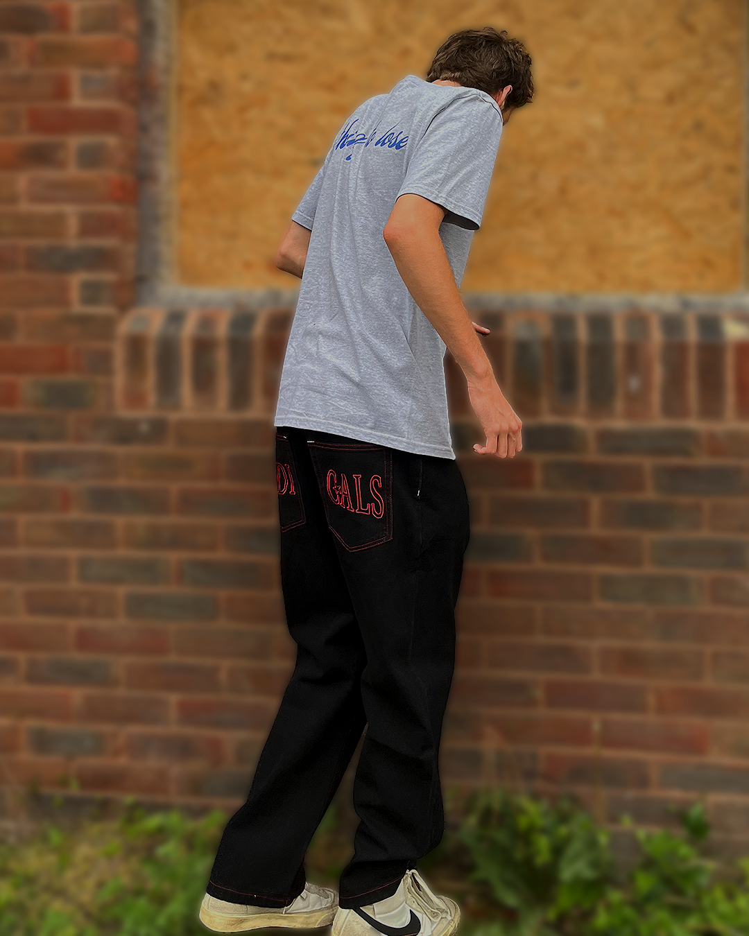 Radicals Red Stitch 15oz Denim