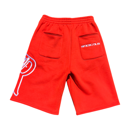 Radicals Dagger Jogger Shorts - Red